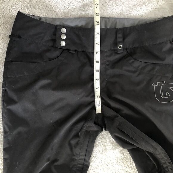 Burton Indulgence Pants Womens Large Black Dryride Thigh Vents Boot Cover Skiing - Picture 14 of 15